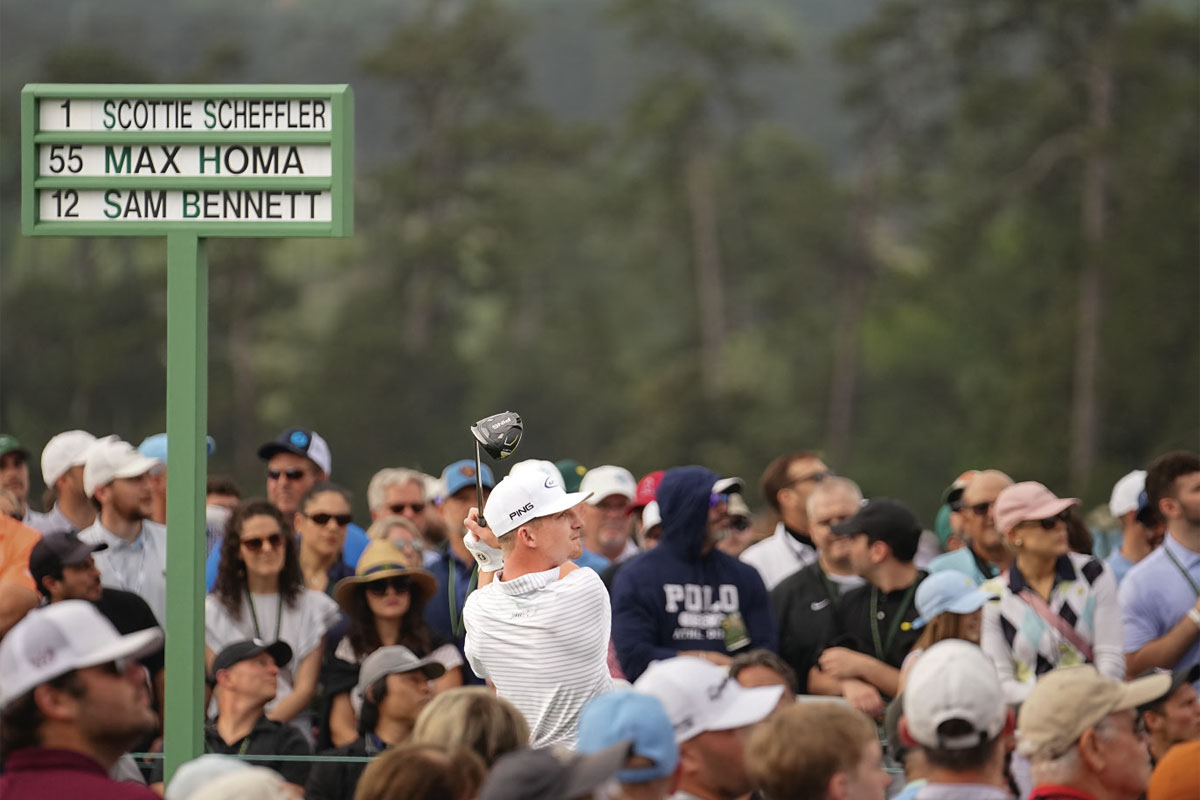 10: SAM BENNETT – 1X LEADING AMATEUR, BESTER SCORE: 286, BESTES RESULTAT: T16 (2023)