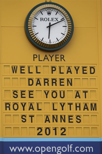 07: Darren Clarke – 2011 Open Championship