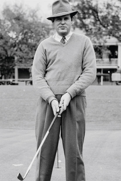 Golfpunks dieser Welt: Ralph Capone zückt seine tödlichste Waffe (r.)