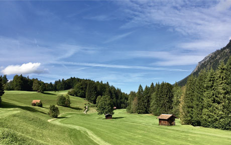 Allg&auml;u: Panorama Golf