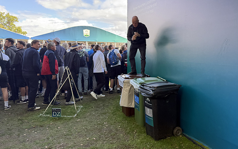 BMW PGA Championship 2025: Skandal: Die Restmüll-Tonne quillt über
